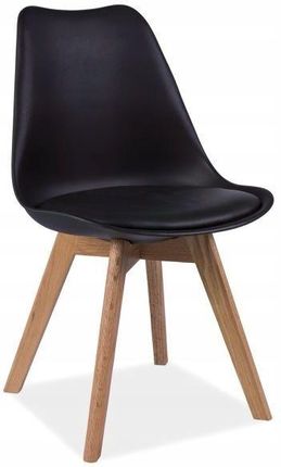 Krzesło Kris dąb / czarny