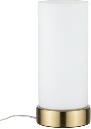 Paulmann Lampa Stołowa Pinja Max,1X20W E14 Biały Mosiądz 230V Metal Szkło (Pl77055)