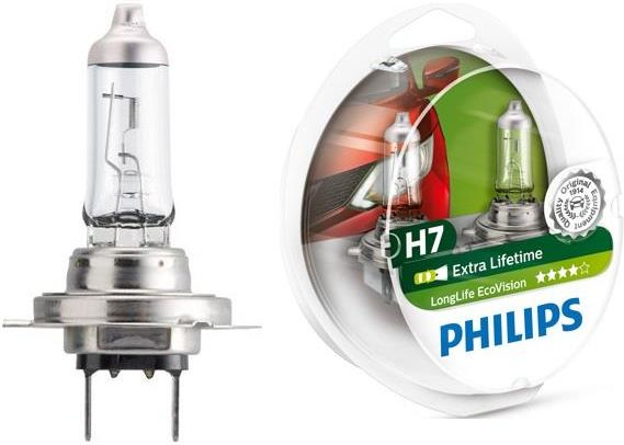 Philips Longlife Ecovision H7 12V 4X Trwalsza 2Szt (36259628) - Opinie i  atrakcyjne ceny na