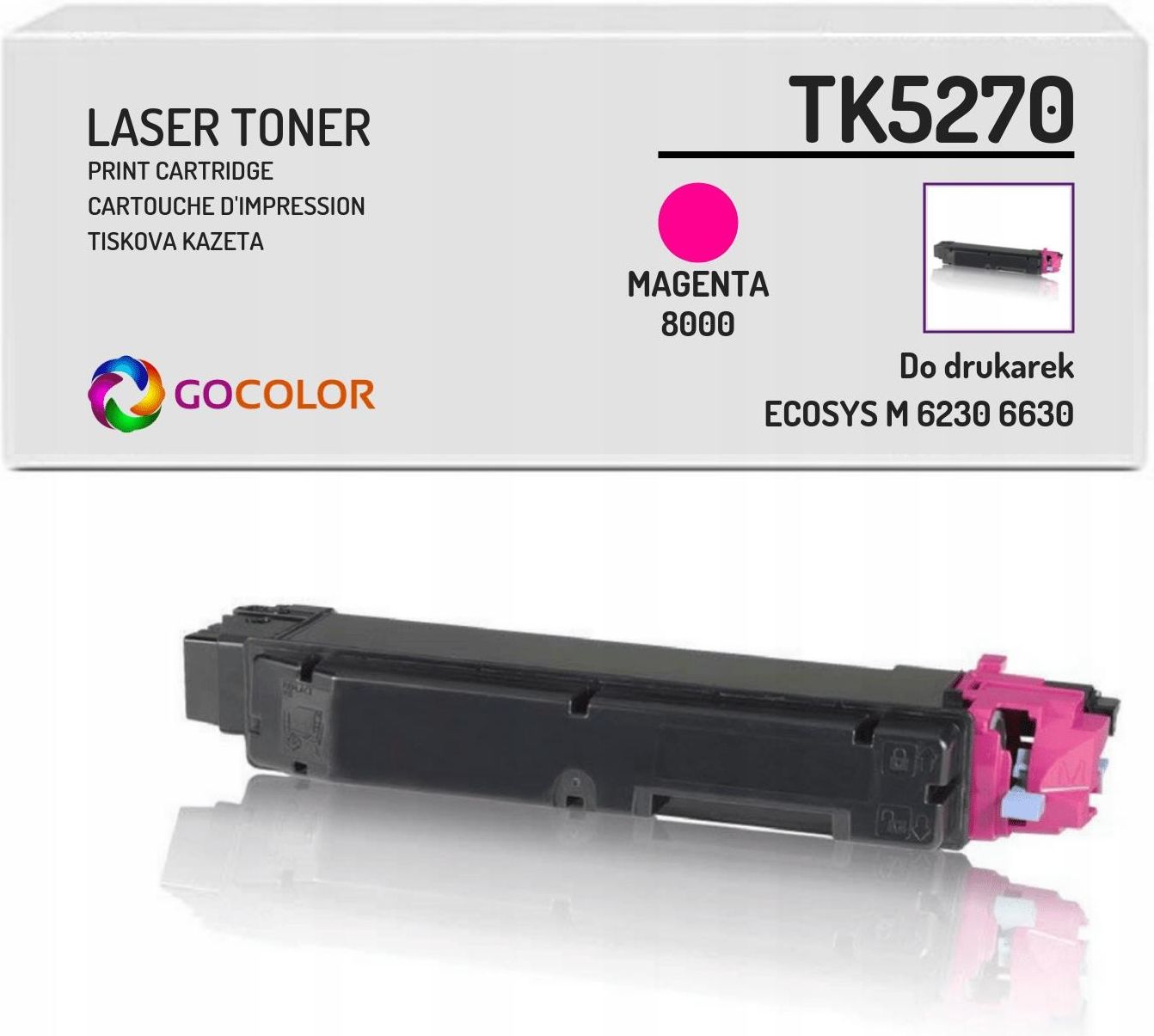 GOCOLOR TONER DO DRUKARKI KYOCERA TK-5270M ECOSYS P6230CDN - Opinie I ...