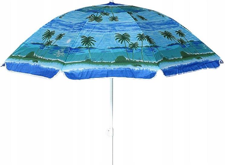 Duży Parasol Ogrodowy Plażowy Składany 175/180cm 434691