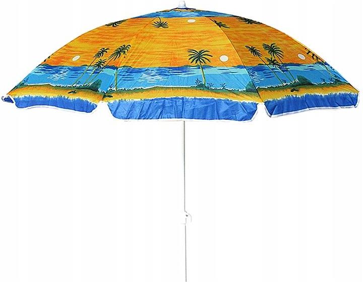 Duży Parasol Ogrodowy Plażowy Składany 175/180cm 434691