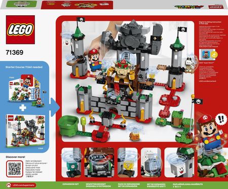 LEGO Super Mario Bowser's Castle Boss Battle Expansion Set 71369 Building  Kit; Collectible Toy for Kids to Customize Their Super Mario Starter Course