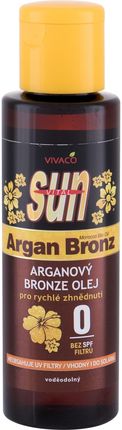 Vivaco Sun Argan Bronz Oil 100ml Preparat Do Opalania Ciała