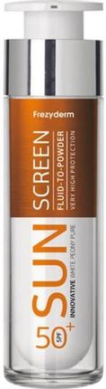 Frezyderm Przeciwsłoneczny Fluid Matujący Do Twarzy Sun Screen Vitamin D Like Skin Benefits To Powder Spf50+ 50ml