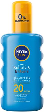 Nivea Sun Spray Przeciwsłoneczny Spf 20 200ml