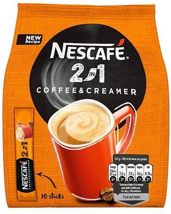 Nestle Professional Kawa Nescafe 2W1 W Saszetkach 8G X 10Szt. - zdjęcie 2