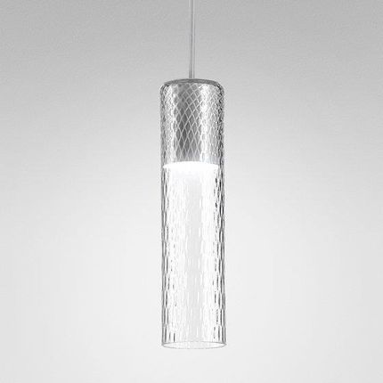 Aqform Lampa Wisząca Modern Glass Tube Tr Led 230V Fi50 M927 - Czarny Struktura (50485M927D9Ph12)