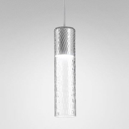Aqform Lampa Wisząca Modern Glass Tube Tr Led 230V Fi50 M930 - Czarny Struktura (50485M930D9Ph12)