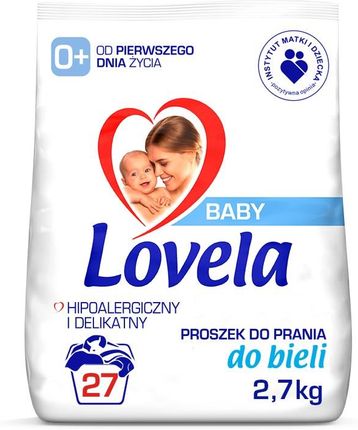 Lovela Baby Proszek do Prania White 2,7 kg (27 prań)