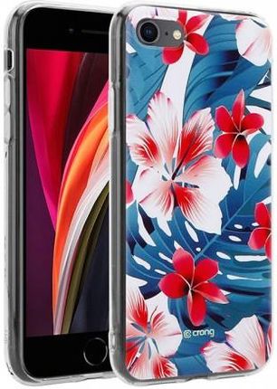 Crong Flower Case Etui iPhone SE 2020 / 8 7 wzór 03 (10_17785)