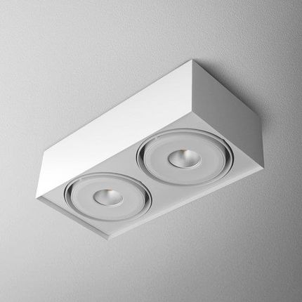 Aqform Oprawa Natynkowa Squares Mini 111X2 Qrled L930 38° - Szary (40202L930F10016)