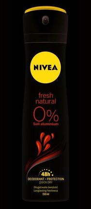Nivea Antyperspirant-Dezodorant W Sprayu Fresh Natural Deodorant Spray 200Ml