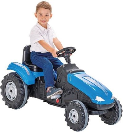 Woopie Traktor Mega Na Pedały Niebieski