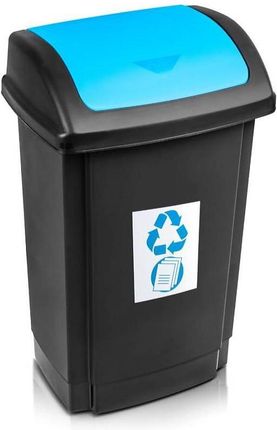 Plast Team Kosz pojemnik na odpady do segregacji 10 l niebieski