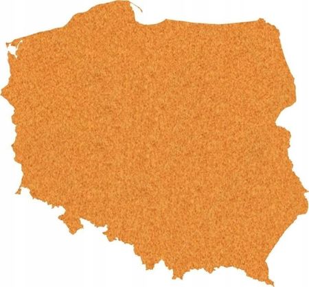 Samoprzylepna Korkowa Mapa Polski 64,5x70cm Korek