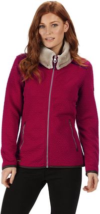 Damska bluza polarowa obszyta futerkiem Regatta Talya czerwona