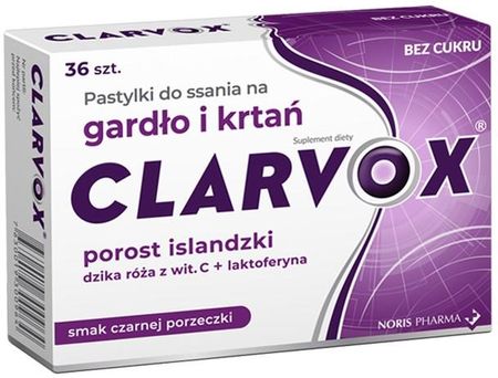 CLARVOX Porzeczka 36 past.