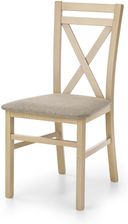 Selsey Krzesło Milares Dąb Sonoma Z Beżowym Tapicerowaniem