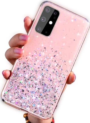 nemo Etui IPHONE 11 PRO Brokat Cekiny Glue Glitter Case różowe
