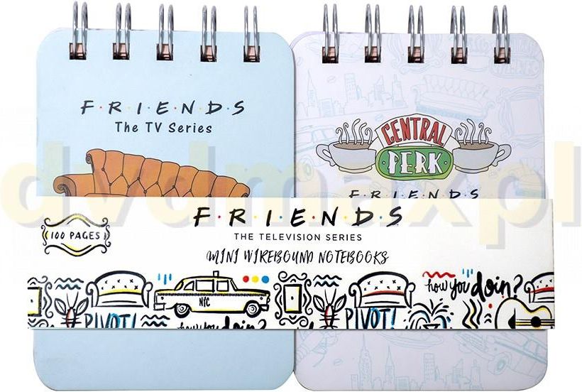 Notej Friend Friends Mini Notatnik 2Pk (Przyjaciele) - Ceny i opinie - Ceneo.pl