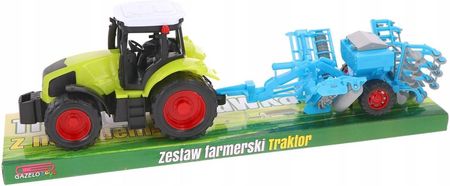 Gazelo Zabawka Traktor Dla Chłopca Z Maszyną Rolniczą 2987