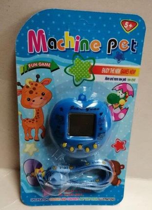 Pegaz Toys Zwierzątko Elektroniczne Serduszko Tamagotchi Niebieskie