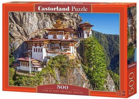 Castorland Puzzle View Of Paro Taktsang Bhutan 500El.