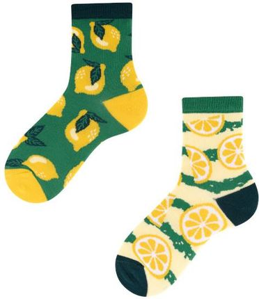 Todo Socks Lemon Kids Cytryny, Owoce, Limonki, Kolorowe Dziecięce