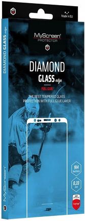 MyScreen Protector Diamond Edge FG Xiaomi Redmi Note 9 /Redmi 10X 4G czarny/blackFull Glue