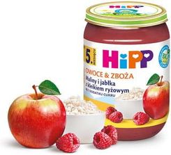 Zdjęcie Hipp Maliny I Jabłka Z Kleikiem Ryżowym Bio 190G - Stargard