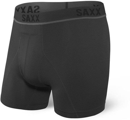 Bokserki męskie SAXX Kinetic HD Boxer Brief Blackout - Czarny