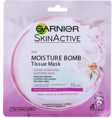 Garnier SkinActive Moisture Bomb Maseczka do twarzy 28 g