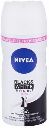Nivea Invisible For Black & White Clear 48H Antyperspirant 100Ml