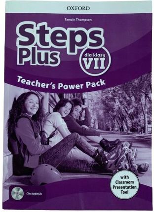Steps Plus klasa 7 książka nauczyciela płyty cd