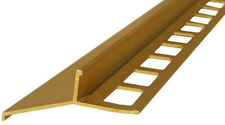 Profil Aluminiowy Balkonowy 44Mm 2,5M Okapnik Anodowany Złoto