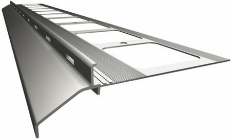Emaga K20 Profil Aluminiowy Balkonowy 2.0M Szary Ral 7037 Listwa Balkonowa Okapnikowa Szara