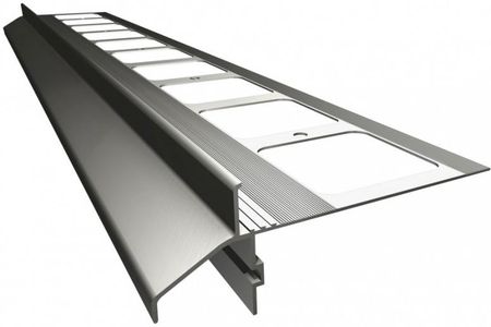 Emaga K40 Profil Aluminiowy Balkonowy I Tarasowy 2.0M Szary Ral 7037 Listwa Balkonowa Okapnikowa Szara