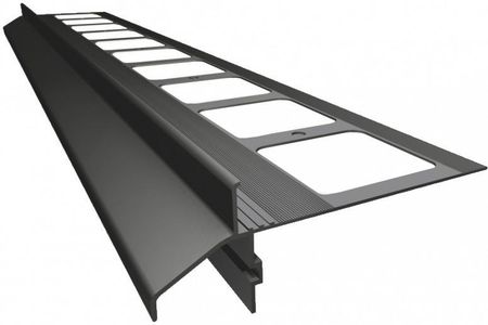 Emaga K40 Profil Aluminiowy Balkonowy 2.0M Grafitowy Ral 7024 Listwa Balkonowa Okapnikowa Grafitowa
