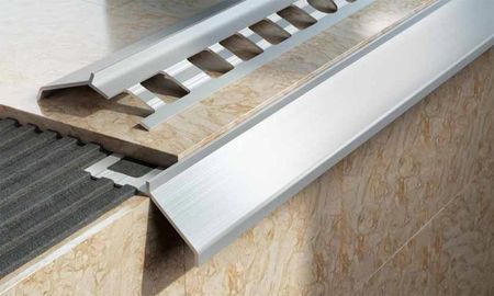 Profil Aluminiowy Balkonowy Naturalny 34Mm 2,5M Okapnik W Kolorze Naturalnym 10Szt.