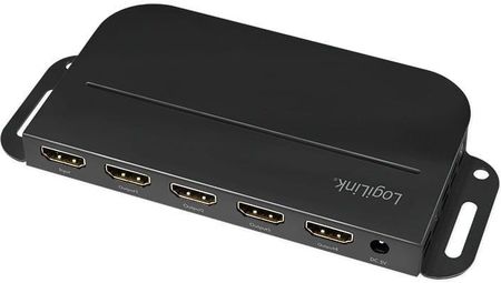 Logilink Splitter 1 do 4x HDMI 2.0b 4K z uchwytem (CV0143)