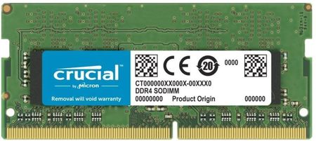 Pamięć RAM Crucial DDR4 SODIMM 16GB 2666MHz (CT16G4SFRA266)