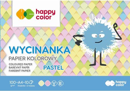 Happycolor Wycinanka Happy Color A4 10 Arkuszy