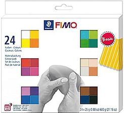 Zdjęcie Staedtler Zestaw Fimo Soft Kolory Basic 24X25G Sd 8023C24 1 - Warta