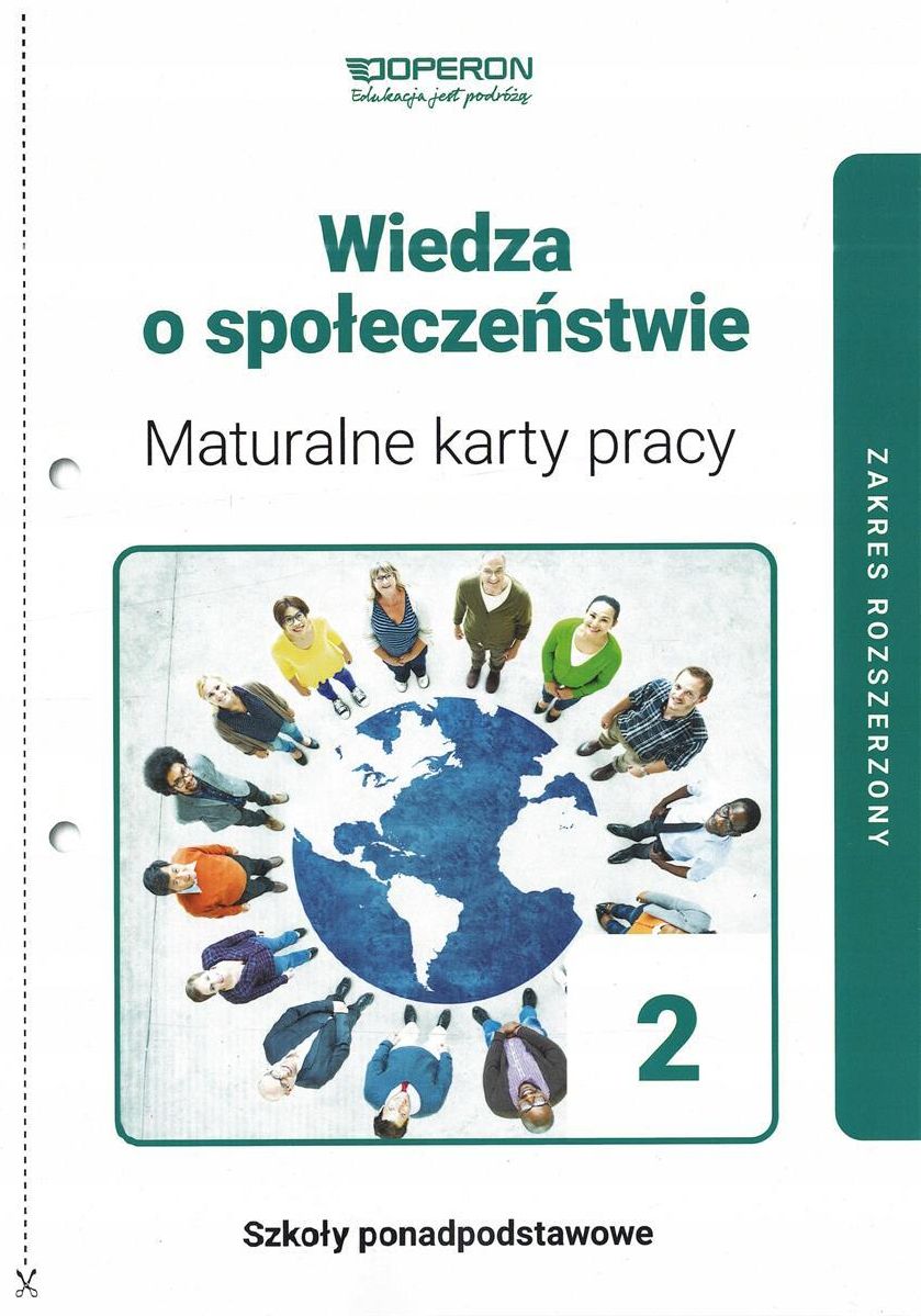 Podręcznik szkolny WOS LO 2 Maturalne karty pracy ZR OPERON - Ceny i