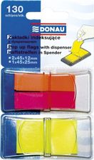 Zdjęcie Donau Zakładki Indeksujące Pp Mix 2X12X45Mm 1X25X45Mm - Dobra