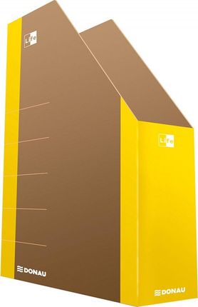 Donau Pojemnik Na Dokumenty Life Karton A4 Żółty