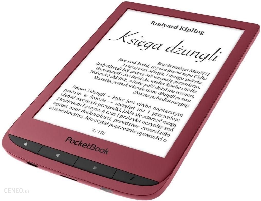 PocketBook Touch Lux 5 Czerwony (PB628-R-WW)
