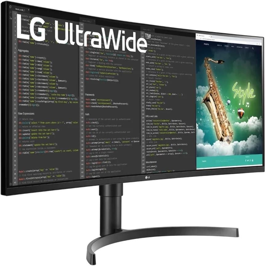 LG UltraWide 35WN75C-B モニター 35'' Curved UltraWide QHD HDR Monitor - 35WN75C-B | LG USA