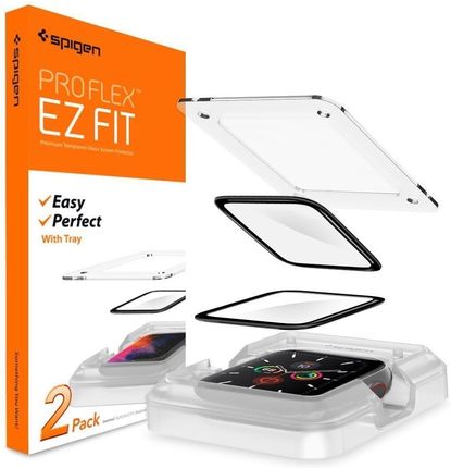 Spigen Szkło hybrydowe Proflex "EZ FIT" do Apple Watch 4 / 5 (44MM)